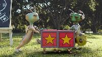 Click to watch 'Pizza/Magic/Cleaning' (popup) Alien TV